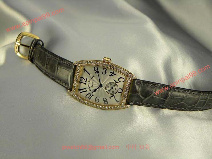 FRANCK MULLER フランクミュラー 時計 偽物 トノウカーベックス レディース ダイヤモンド 7502S6DP