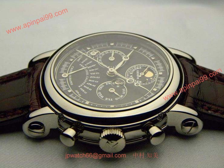 FRANCK MULLER フランクミュラー 時計 偽物 ラウンドパーペチュアルカレンダークロノグラフ 7000QPE