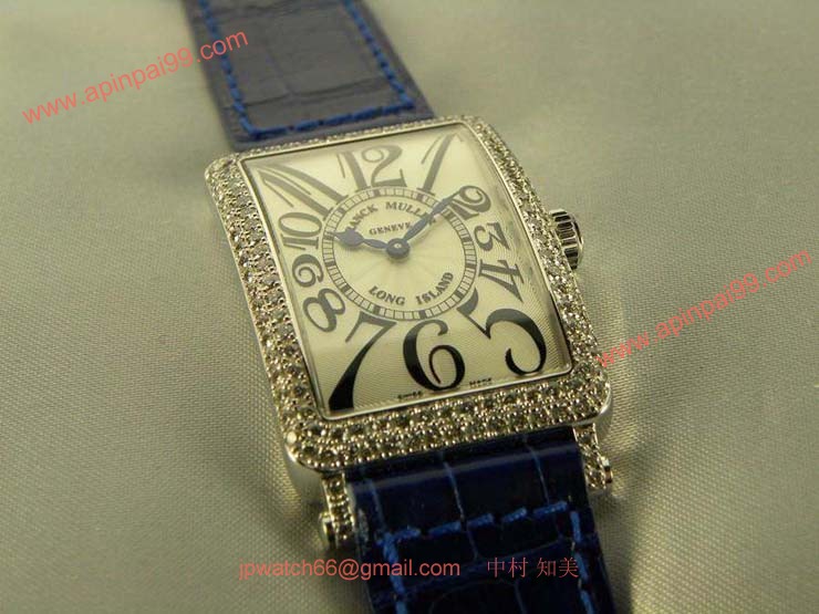 腕時計 コピー FRANCK MULLER フランクミュラー 激安 ロングアイランド レディース ダイヤモンド 952QZD