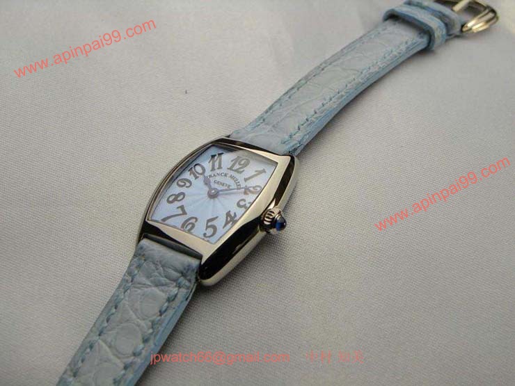 FRANCK MULLER フランクミュラー 時計 偽物 トノウカーベックス インターミディエ パステルブルー2251QZ