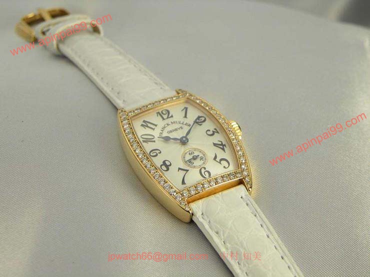 FRANCK MULLER フランクミュラー 時計 偽物 トノウカーベックス レディース ダイヤモンド 1750S6DP