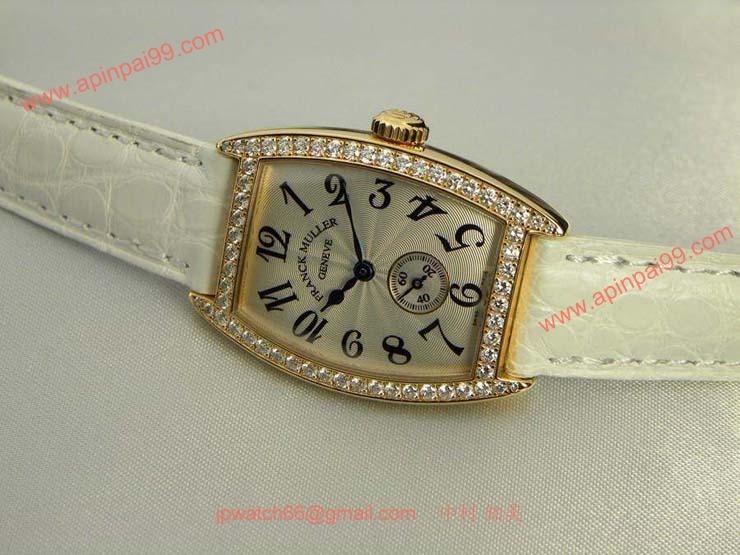 FRANCK MULLER フランクミュラー 時計 偽物 トノウカーベックス レディース ダイヤモンド 1750S6DP