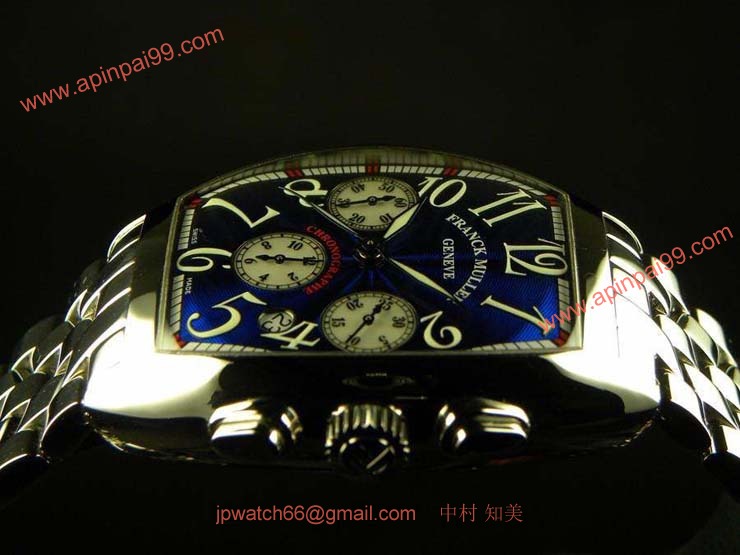 FRANCK MULLER フランクミュラー 時計 偽物 3カウンター クロノグラフ オートマティック 7880CCAT