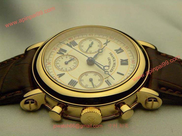 腕時計 コピー FRANCK MULLER フランクミュラー 激安 ラウンド クロノグラフ ダブルフェイス ジャパンリミテッド 7000DFJ
