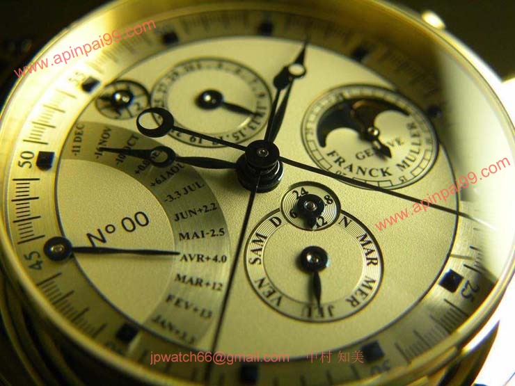 フランクミュラー 永久カレンダー スプリットセコンド ダブルフェイス