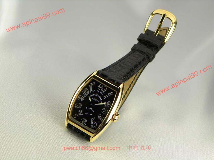 FRANCK MULLER フランクミュラー スーパーコピー時計 サンセット レディース ゴールドインデックス 1750S6SUN