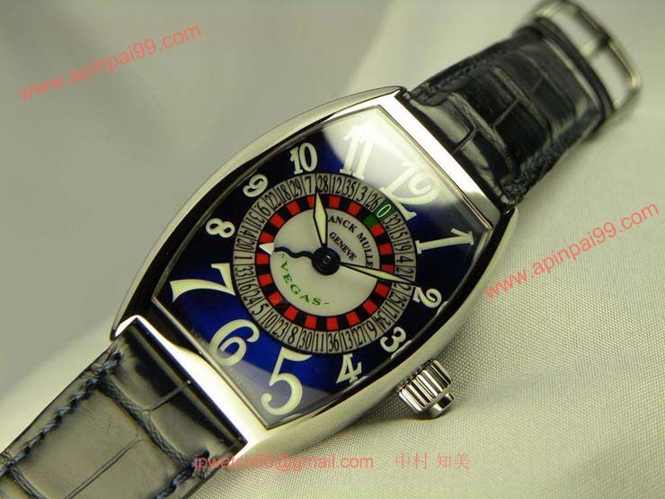 FRANCK MULLER フランクミュラー スーパーコピー時計 ヴェガス ブルーダイヤル 5850VEGAS