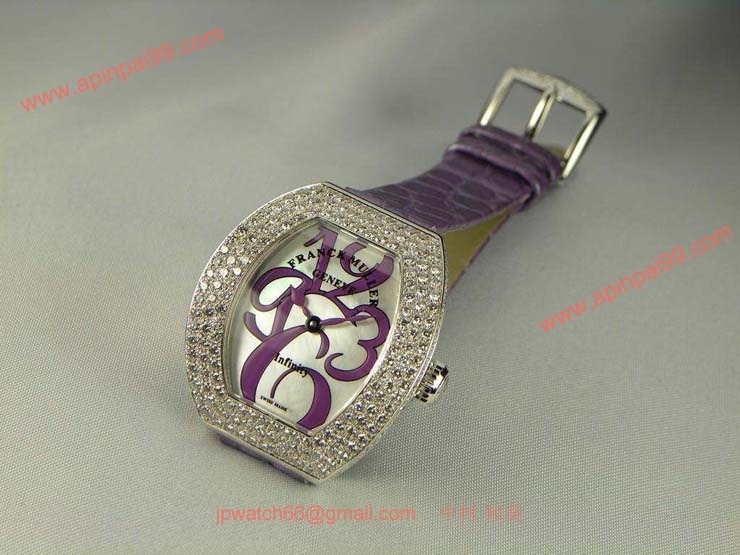 腕時計 コピー FRANCK MULLER フランクミュラー インフィニティー カーベックス ダイヤモンド 3530QZAD3