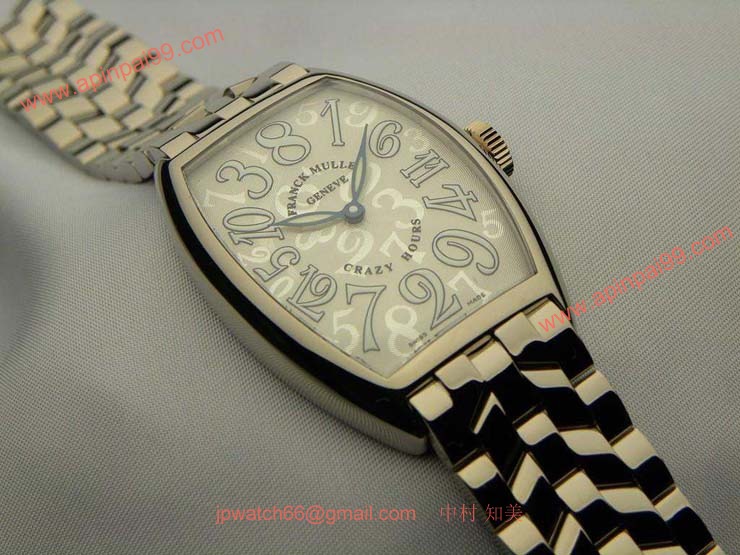 腕時計 コピー FRANCK MULLER フランクミュラー 激安 クレイジーアワーズ ブレスレット 5850CH 