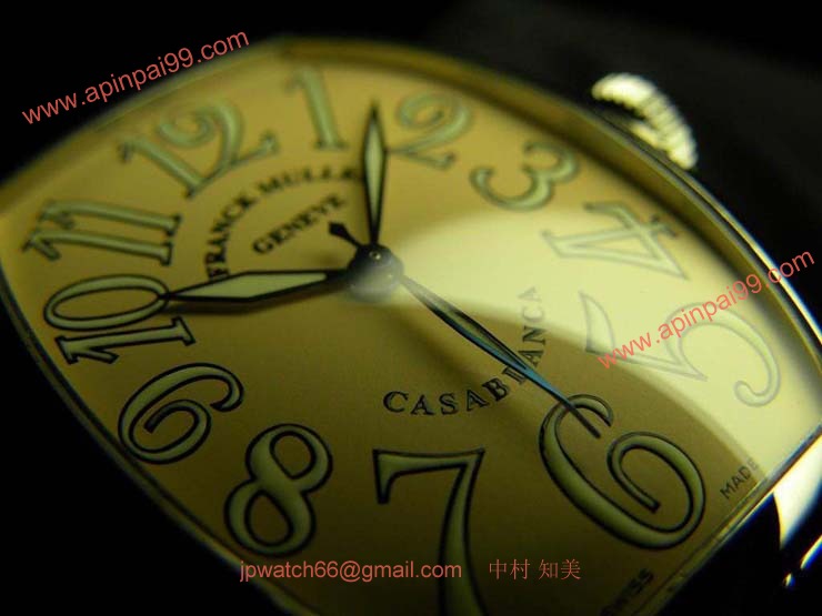 FRANCK MULLER フランクミュラー 偽物時計 カサブランカ サーモン 5850CASA