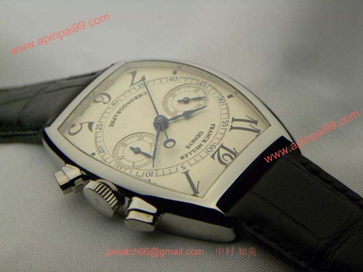 FRANCK MULLER フランクミュラー 偽物時計 トノウカーベックス 2カウンタークロノグラフ 5850CC 