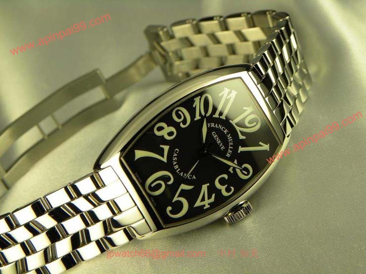 FRANCK MULLER フランクミュラー 偽物時計 カサブランカ ブラック 5850CASA