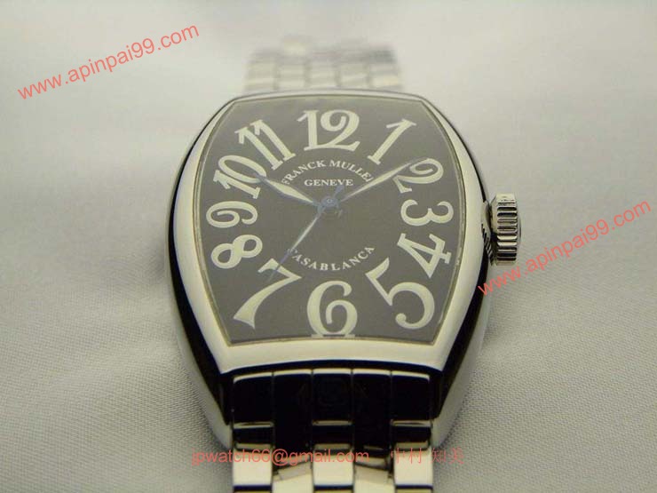 FRANCK MULLER フランクミュラー 偽物時計 カサブランカ ブラック 5850CASA