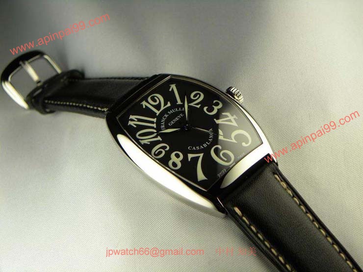 FRANCK MULLER フランクミュラー スーパーコピー時計 カサブランカ ブラック 6850CASA