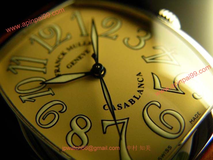 FRANCK MULLER フランクミュラー スーパーコピー時計 カサブランカ サーモン 2852CASA