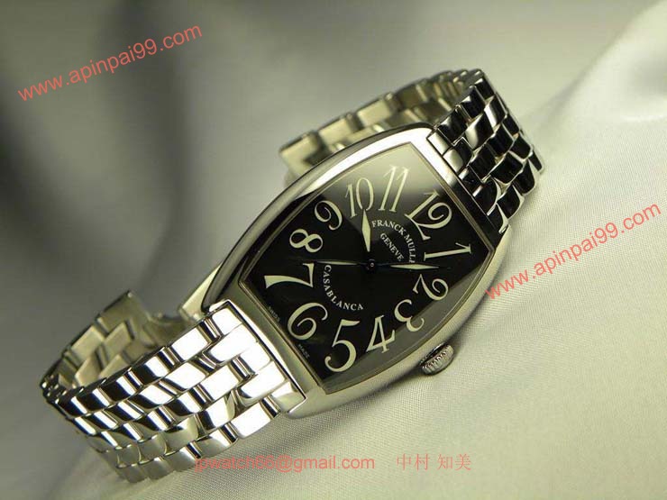 FRANCK MULLER フランクミュラー スーパーコピー時計 カサブランカ ブラック 2852CASA