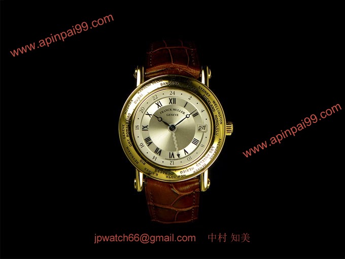 フランク・ミュラー コピー 時計 ワールドタイム ファーストモデル 2800HM38 3N White