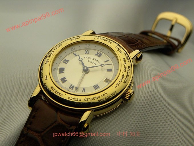 フランク・ミュラー コピー 時計 ワールドタイム ファーストモデル 2800HM38 3N White