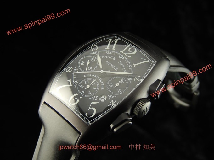フランク・ミュラー コピー 時計 3カウンタークロノグラフ　ノアール8880CCATNR AC Black_FRANCK MULLER時計