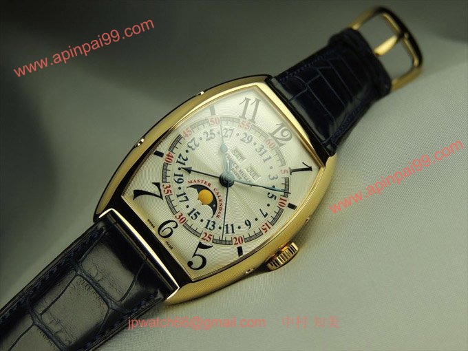 フランク・ミュラー コピー 時計 マスターカレンダー ムーンフェイズ 6850MCL 3N White