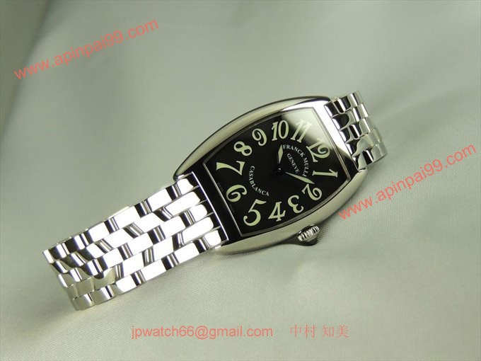 フランク・ミュラー コピー 時計 カサブランカ ブラック　レディー1750QZCASA OAC Black