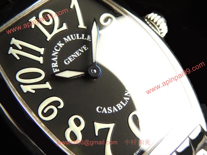 フランク・ミュラー コピー 時計 カサブランカ ブラック　レディー1750QZCASA OAC Black