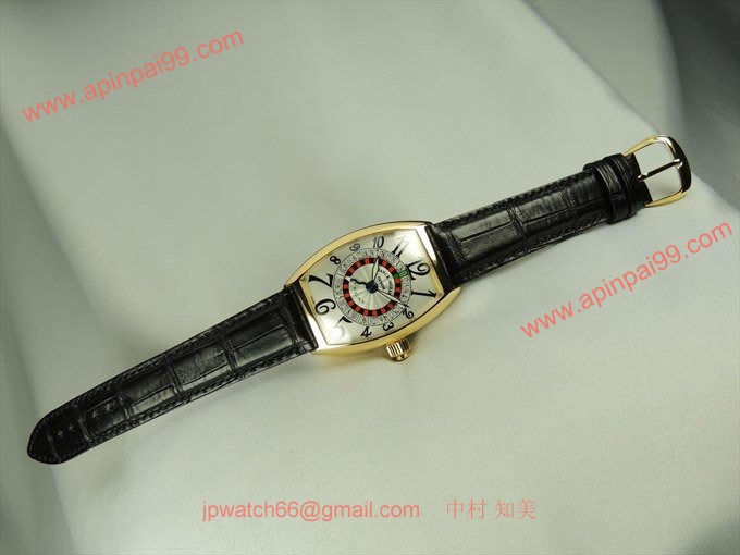 フランク・ミュラー コピー 時計 トノウカーベックス ヴェガス 5850VEGAS 3N White