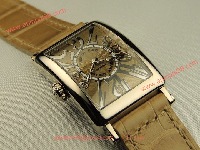 フランク・ミュラー コピー 時計 ミルクティーベージュ　レディース 902QZJRELIEF OG Beige