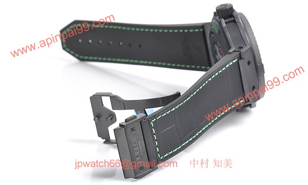 (HUBLOT)ウブロ ブランドコピー ビッグバン キング オールブラック グリーン 322.CI.1190.GR.ABG11