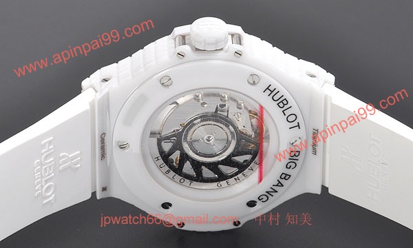 (HUBLOT)ウブロ ブランドコピー ビッグバン ホワイトキャビア ホワイトセラミック 346.HX.2800.RW