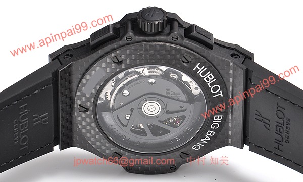 (HUBLOT)ウブロ スーパーコピー ビッグバン オールブラック カーボン 301.QX.1740.GR