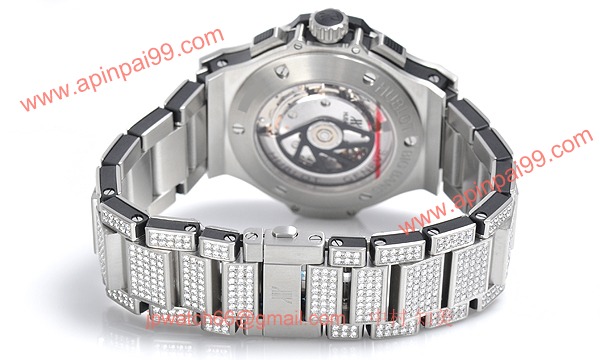 (HUBLOT)ウブロ スーパーコピー ビッグバン スチール ブレスレットパヴェ 301.SX.1170.SX.3704