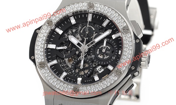 (HUBLOT)ウブロ スーパーコピー ビッグバン アエロバン スチール ダイヤモンド 311.SX.1170.RX.1104