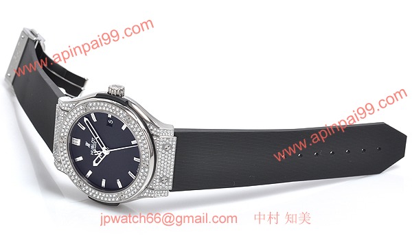 (HUBLOT)ウブロ スーパーコピー クラシック フュージョン ジルコニウム パヴェ 511.ZX.1170.RX.1704