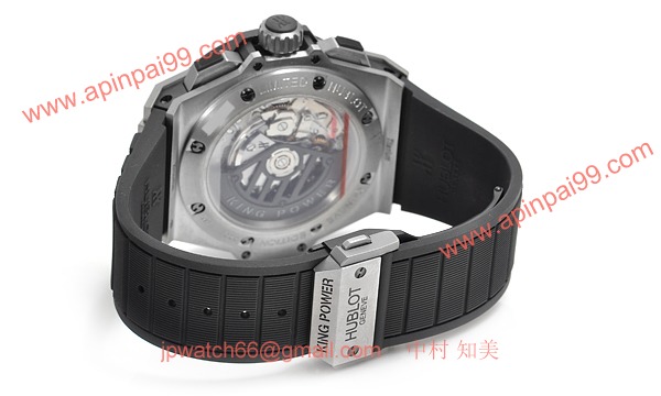 (HUBLOT)ウブロ スーパーコピー キングパワー スプリットセコンド ジルコニウム 709.ZM.1770.RX