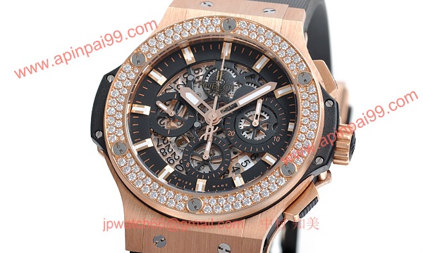 (HUBLOT)ウブロ スーパーコピー ビッグバン アエロバン ゴールド ダイヤモンド 311.PX.1180.RX.1104