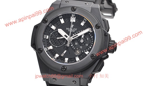 (HUBLOT)ウブロ コピー時計 キングパワーフドロワイヤント ブラックマジック 709.CI.1770.RX