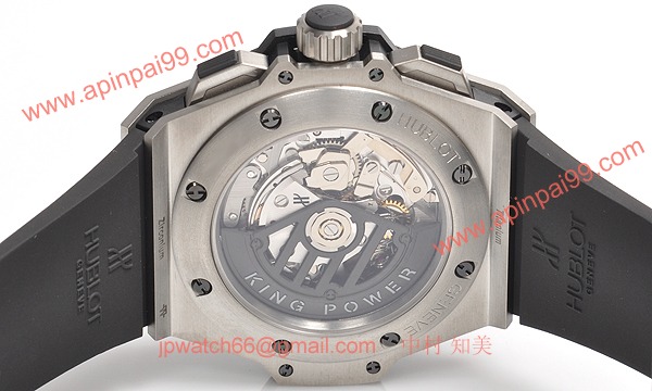 (HUBLOT)ウブロ コピー時計 キングパワー パワーリザーブ ジルコニウム ダイヤモンド 709.ZX.1770.RX.1704