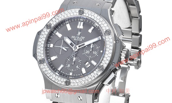 (HUBLOT)ウブロ コピー時計 ビッグバン アールグレイダイヤモンド 301.ST.5020.ST.1104