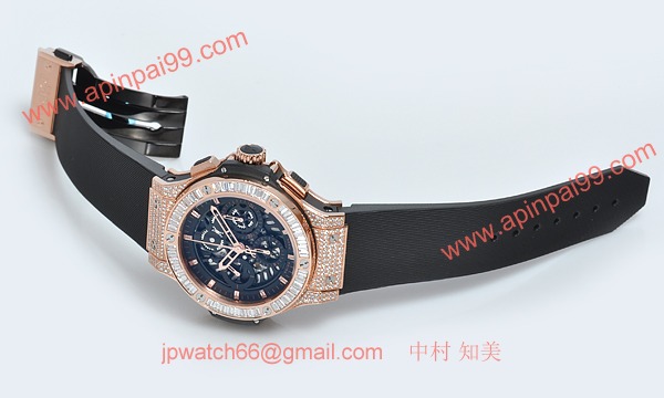 (HUBLOT)ウブロ コピー時計 ビッグバン アエロバン ゴールド バケットダイヤモンド 310.PX.1180.RX.0904