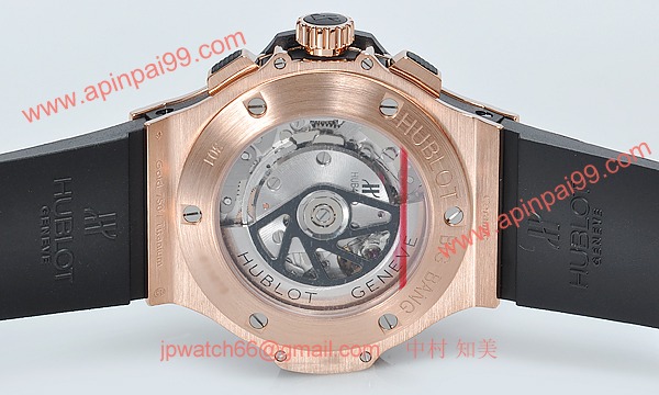 (HUBLOT)ウブロ コピー時計 ビッグバン アエロバン ゴールド バケットダイヤモンド 310.PX.1180.RX.0904