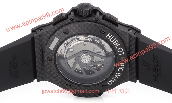 (HUBLOT)ウブロ ブランコピー ビッグバン カーボン 301.QX.1724.RX