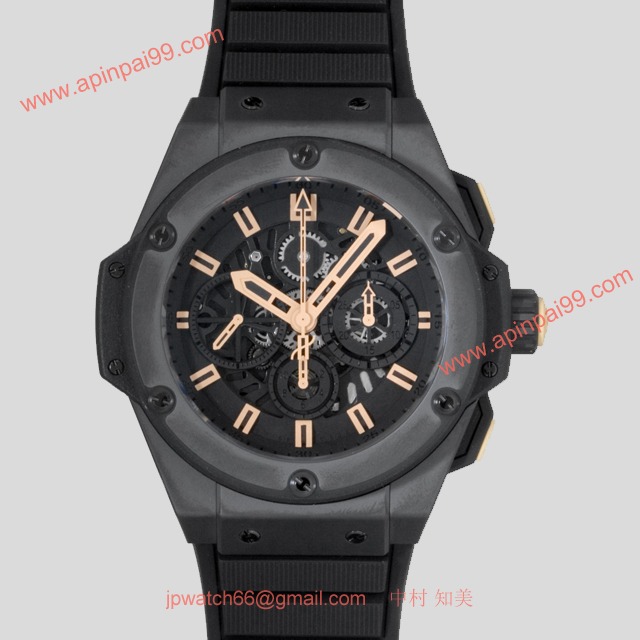 ウブロ 時計 コピー キングパワー バルハーバー ブラックスケルトン710.CI.1190.GR.BHM10