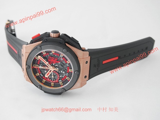 ウブロ 時計 コピー キングパワー レッドデビル キングゴールド セラミック 716.OM.1129.RX.MAN11 