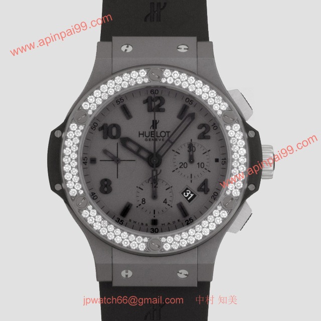 ウブロ 時計 コピー ビッグ・バン タンタルマット ベゼルダイヤ グレー 301.AI.460.RX.114