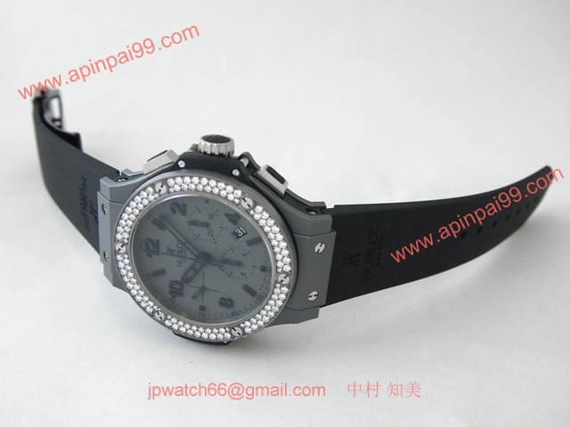 ウブロ 時計 コピー ビッグ・バン タンタルマット ベゼルダイヤ グレー 301.AI.460.RX.114