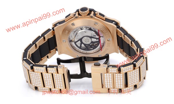 ウブロ 時計 コピー ビッグバン ゴールド ブレスレットパヴェ?301.PX.1180.PX.3704