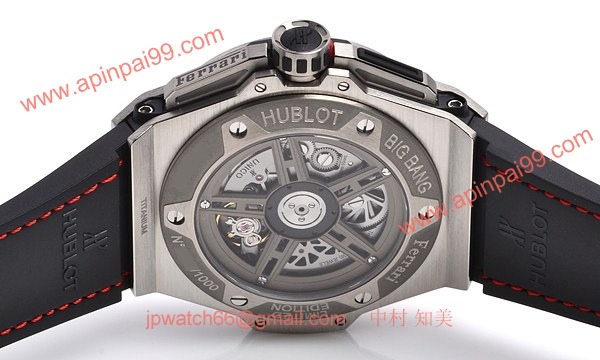 ウブロ 時計 コピー ビッグバン フェラーリ チタニウム 401.NX.0123.VR