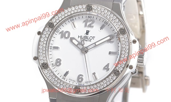 ウブロ 時計 コピー ビッグバン スチール ホワイトダイヤモンド361.SE.2010.SE.1104
