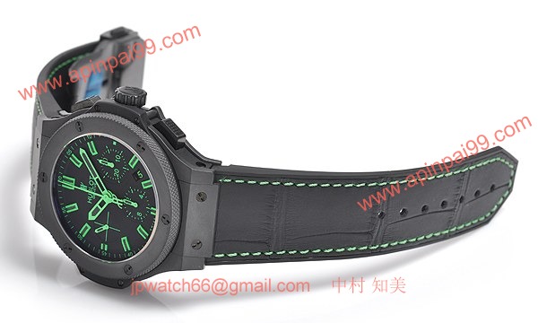 ウブロ 時計 コピー ビッグバン オールブラック グリーン301.CI.1190. GR.ABG11